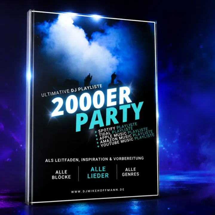 Cover der 2000er Party Playlist